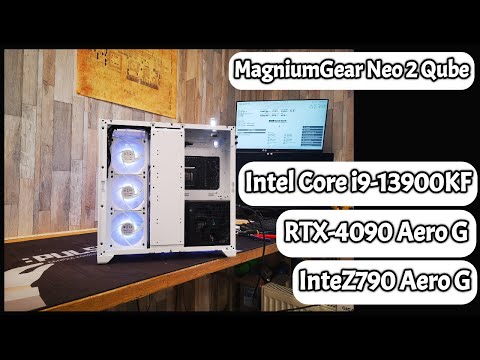 Видео: Экшн-Сборка 2.0 i9-13900KF и RTX-4090 в белом MagniumGear NEO Qube 2 Infinity Mirror