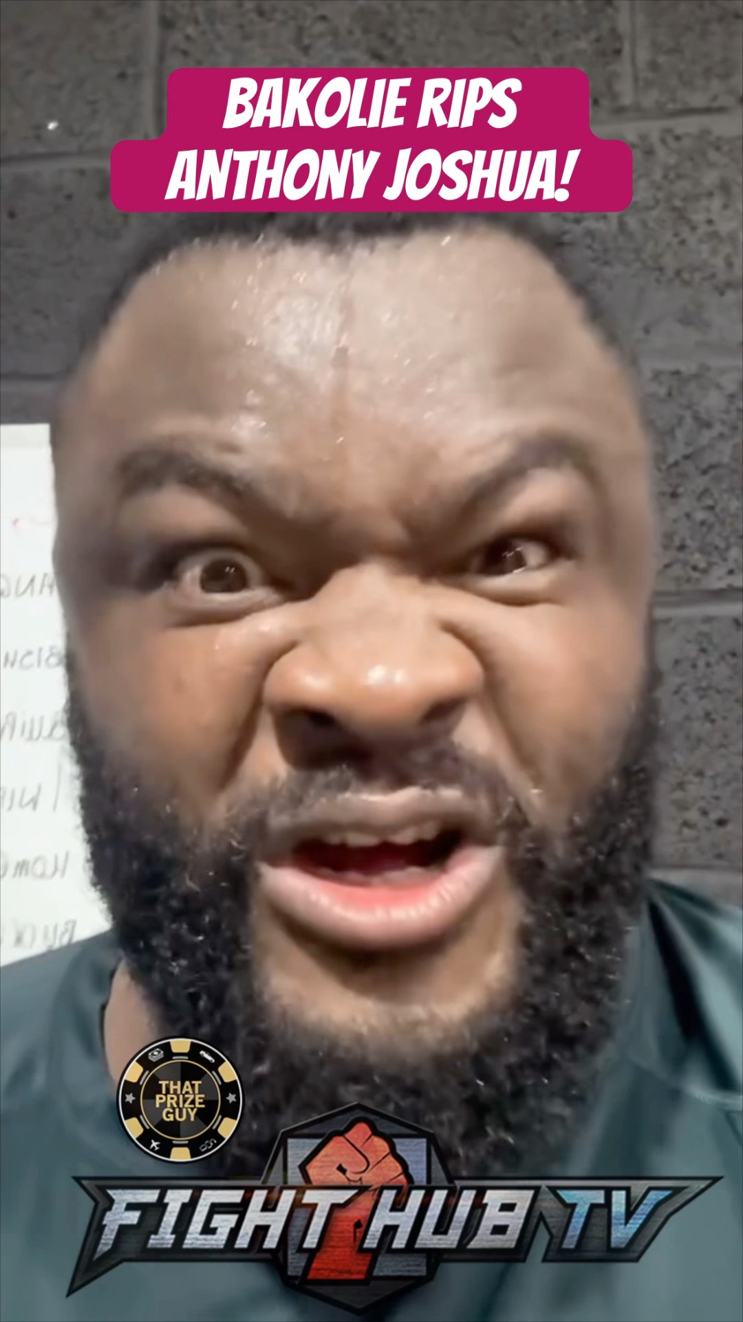 Martin Bakolie RIPS Anthony Joshua -“Knock him out in 1 round!”