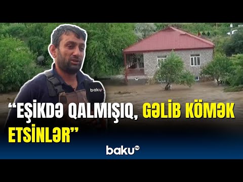 Gürcüstanda güclü sel | Soydaşlarımız təxliyə edildi