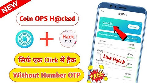 Coinops App Hack | Coinops App Refer Bypass Script | coinops App Unlimited Trick | Live Withdrawal..