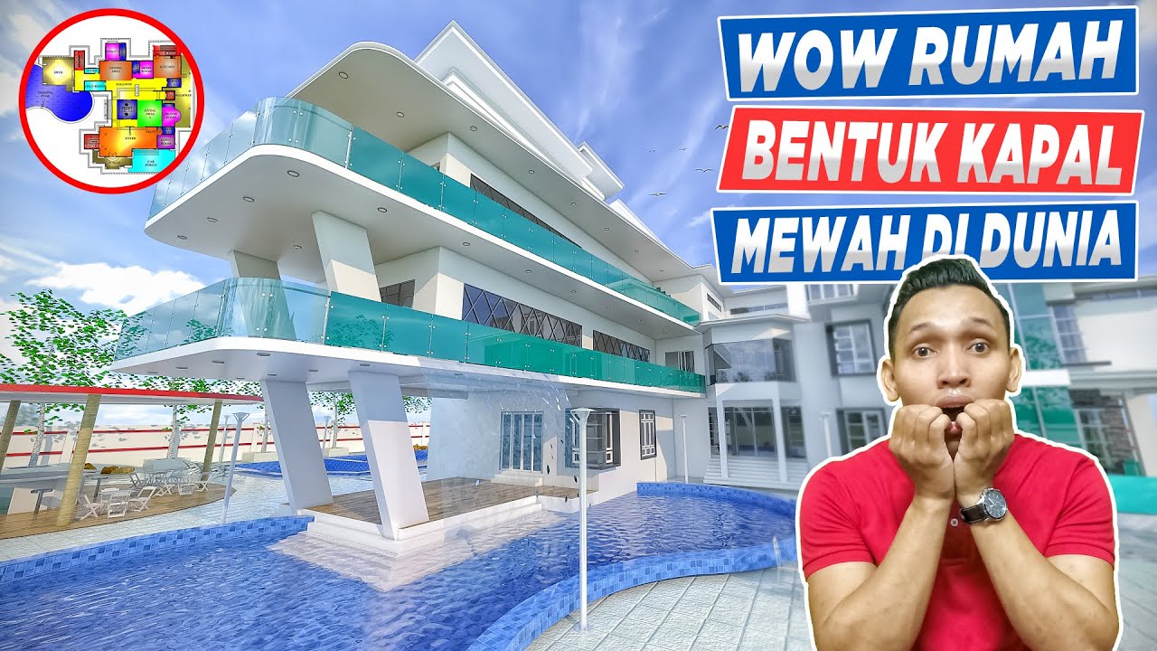 WoW Bentuk Desain Rumah Kapal Minimalis Yang Paling Mewah Di Dunia YouTube