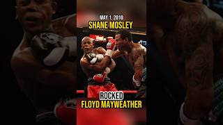On This Day - Shane Mosley Almost KO’D Mayweather