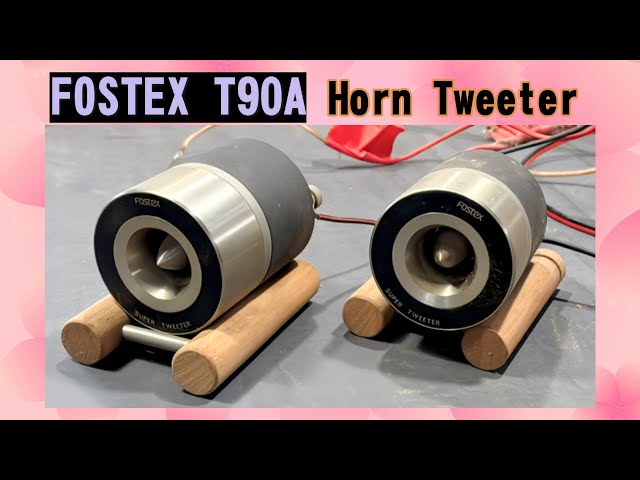 FOSTEX T90A - YouTube
