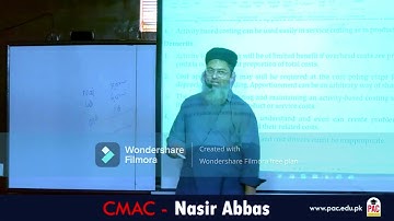 CAF 3 | CMA | Theory lecture 1 | Sir Nasir Abbas |Spring 24