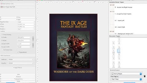 20 minutes with Scribus - Intermediate Tutorial