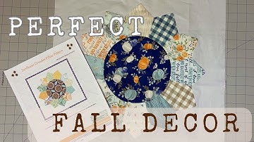 Sunflower Quilt Block/Pillow Cover.