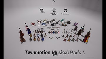 CgsorealCom Unreal Engine 5 Musical Pack 1 From Twinmotion
