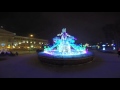Новогодний Томск - Ледяные скульптуры, фонтан, ёлка (New Year Tomsk)