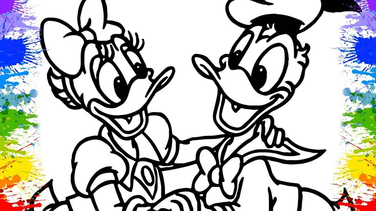 Desenhos para Imprimir Disney - Colorir o Donald - Desenhos para Imprimir