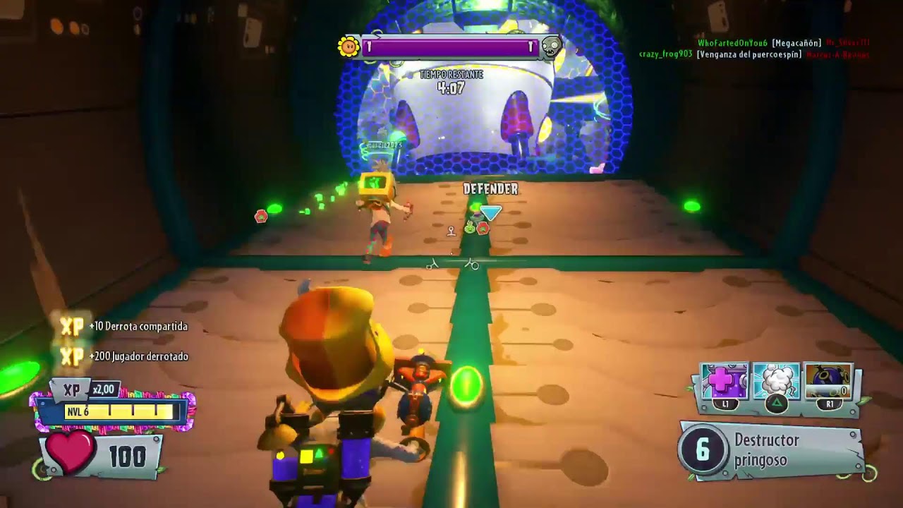 PVZ GW2 PERO La cuarentena fue tan buena que estamos en la cuarentena 2.