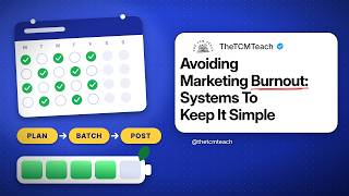 Episode 40: Avoiding Marketing Burnout: Systems To Keep It Simple