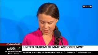 Teen climate activist lashes out at world leaders