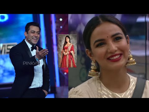 #Big Boss 14 #Salman Khan Calls Jasmin Bhasin "Television Ki Katrina Kaif"😍