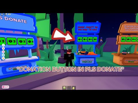 How To Get a DONATION BUTTON in PLS DONATE *EASY* - How To Set