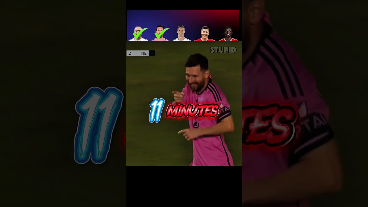 The Players Fastest Hat Trick Ronaldofans Messifans Mbappefans Hattrick
