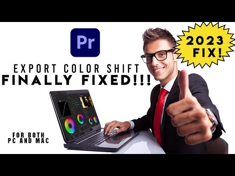 How to fix desaturated colors after exporting in Premiere Pro - NEW 2021 FIX! WORKS ON PC TOO!!