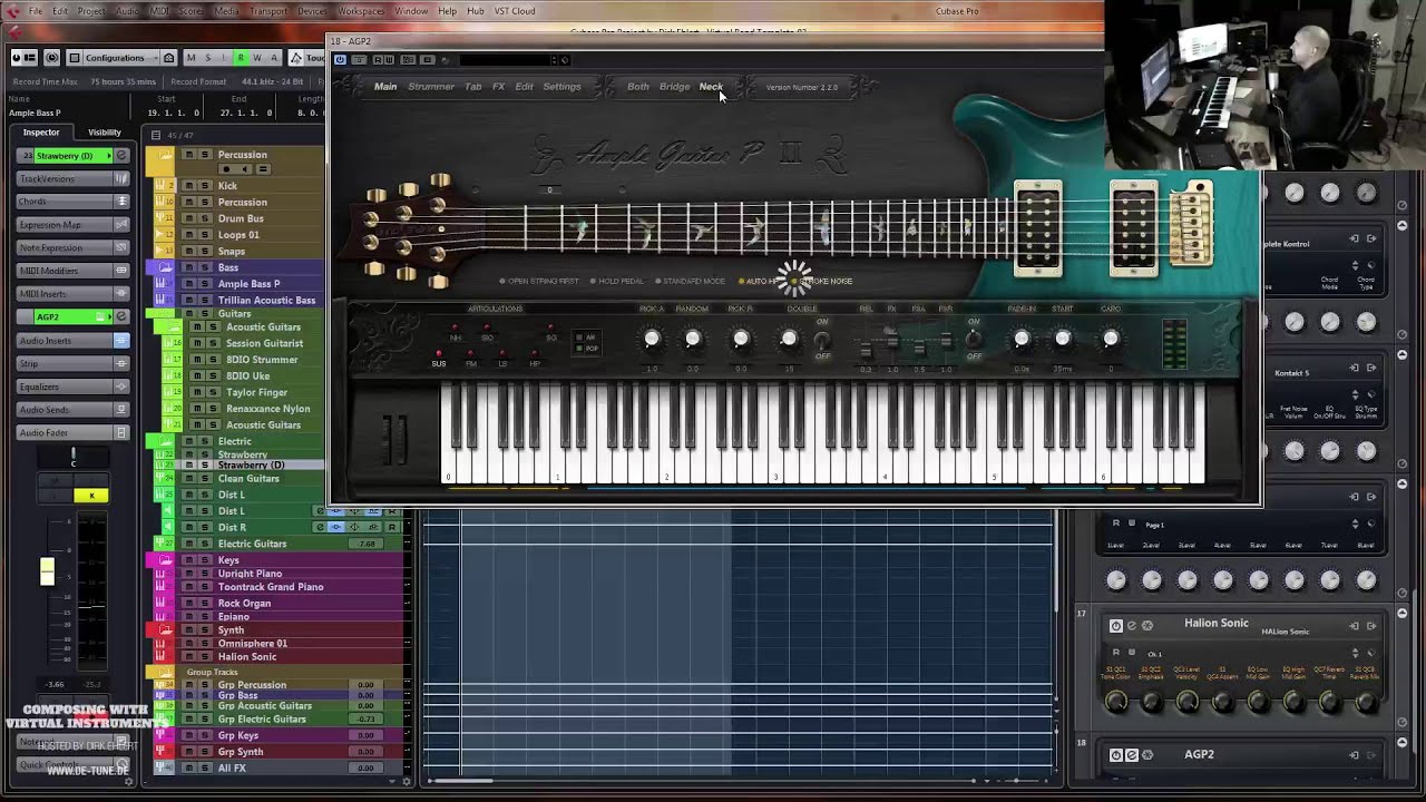 Composing with Virtual Instruments - "Virtual Band" template