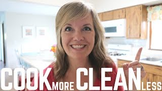 Simplify your Kitchen QUICKLY: cook more & EASY to keep clean! | Minimalist Family Life