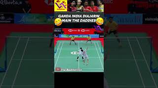 Ahsan / Hendra Ajarin ganda  India cara main #badminton #bwf