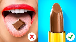 La nourriture à lécole || Des trucs de beauté drôles et sympas par 123 GO Like 