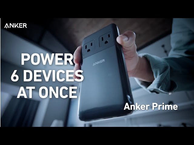 Ultra-Slim Power—Anker Prime 6-in-1 Charging Station