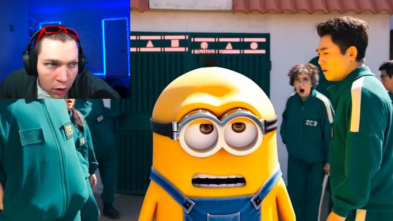 Стейк реагирует на игру «Кальмар», РАЗРУШЕННУЮ ИИ 💀 (часть 3)