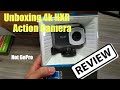 Unboxing and footage of HXR 4k Action Camera - NOT GO PRO / yi4k