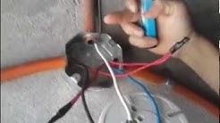 Como controlar una lámpara con dos apagadores de escalera (Método de Puentes) 1ra Parte
