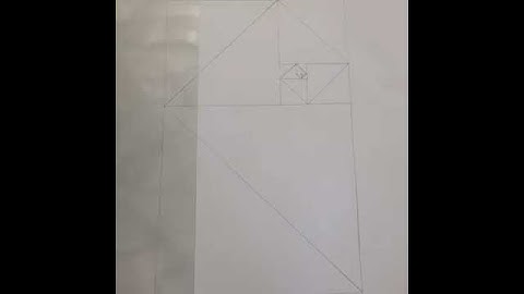 Fibonacci graph paper spiral stop-motion