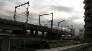 【鉄道動画】横須賀線E217系 横須賀線185系回送 東海道新幹線N700系