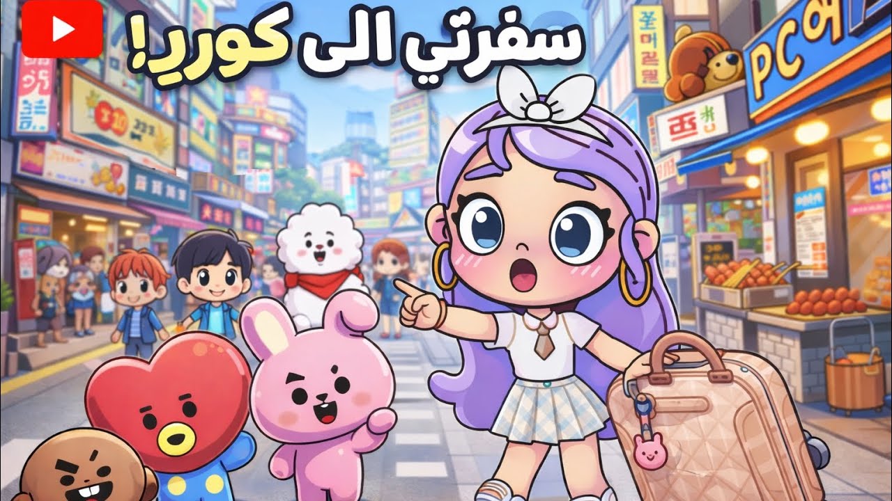 سفرتي الى كوريا 🇰🇷✈️ جربت اكلاتهم 🍜🥢 تتوقعو ايش صار 😱!!