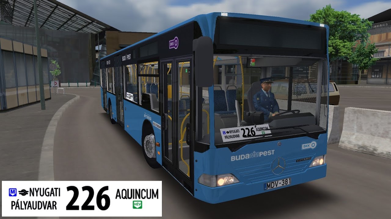 OMSI2 🚌 MDV-381▶️ 226-os viszonlat