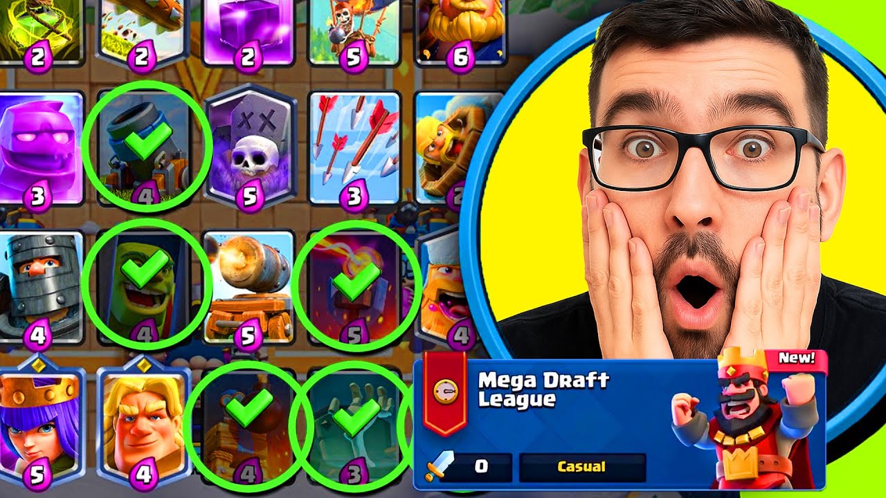 Napokon nešto dobro u Ca$h Royale...  Mega Draft Liga | 212 na Svetu! |