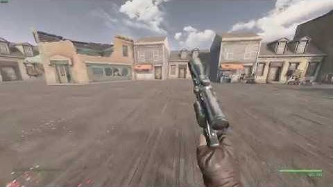 Fallout 4 - Double Action .44 Revolver WIP