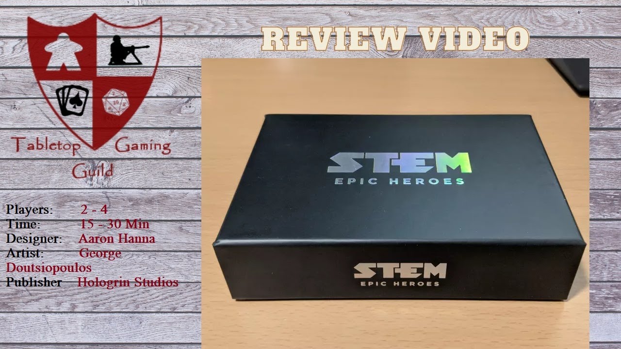STEM: Epic Heroes Board Game Review