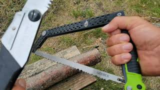 Gerber freescape camp foldable v Silky Gomboy 210 professional