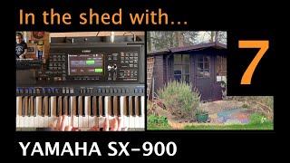 How to write a song on the Yamaha SX900 keyboard | In the shed with... (ep#7)