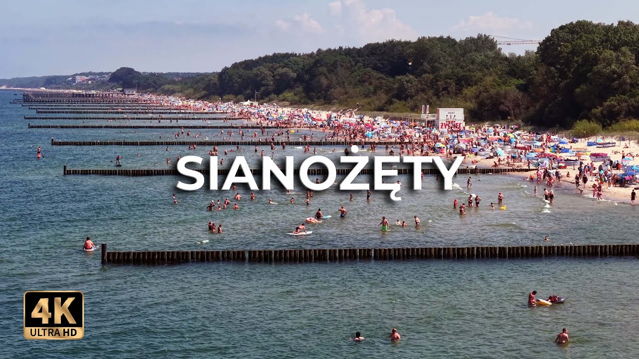 Sianożęty z drona | Wakacje 2025 [4K]