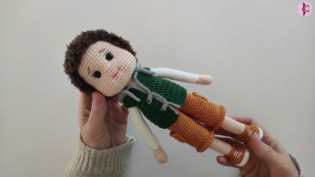 AMİGURUMİ ERKEK BEBEK YAPIMI 1. BÖLÜM- Crochet Boy Tutorial