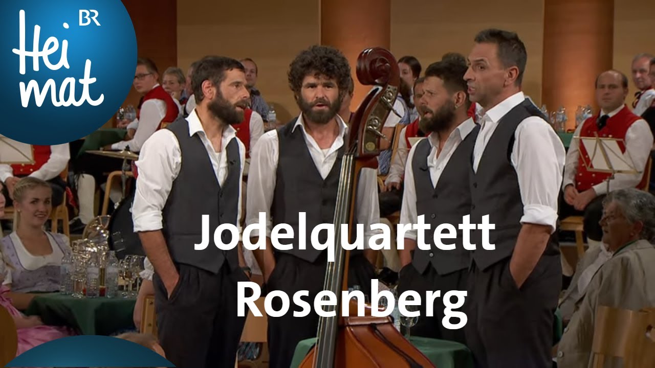Jodelquartett Rosenberg Brgbchli  Musikantentreffen  BR Heimat   Die beste Volksmusik