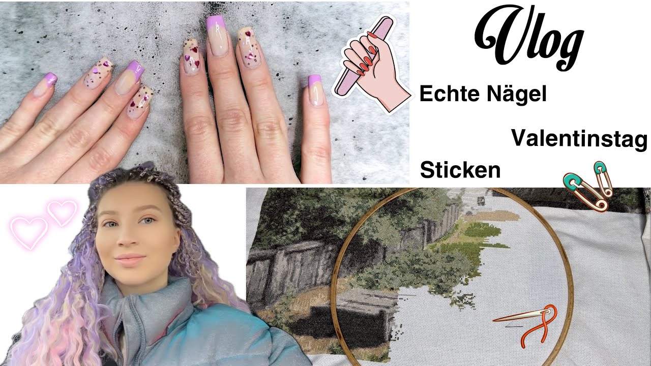 Vlog | Einfach Ich | Nägel | Sticken
