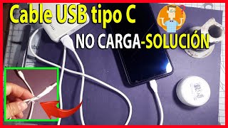 ✅REPARAR CABLE USB TIPO C bien explicado paso a paso