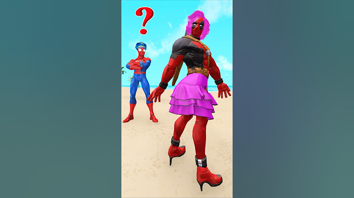 Only women use force | Funny marvel Toys Spider-Man vs Deadpool #gta #gtav #spiderman #homemaranha