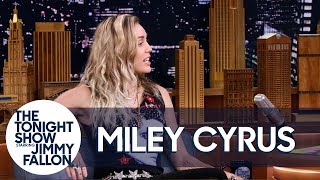 Miley Cyrus Reveals Why She Opened Tonight Show with Dido's "No Freedom"