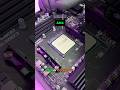 Intel AM4 vs Core2 Duo CPU installation #shorts