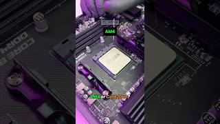 Intel AM4 vs Core2 Duo CPU installation #shorts