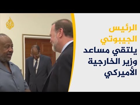 الرئيس الجيبوتي يلتقي مساعد وزير الخارجية الأميركي