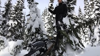 Summit XP's are easy to side hill