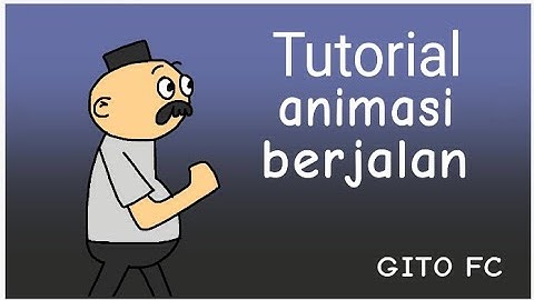 cara membuat animasi berjalan di hp android|| tutorial flipaclip