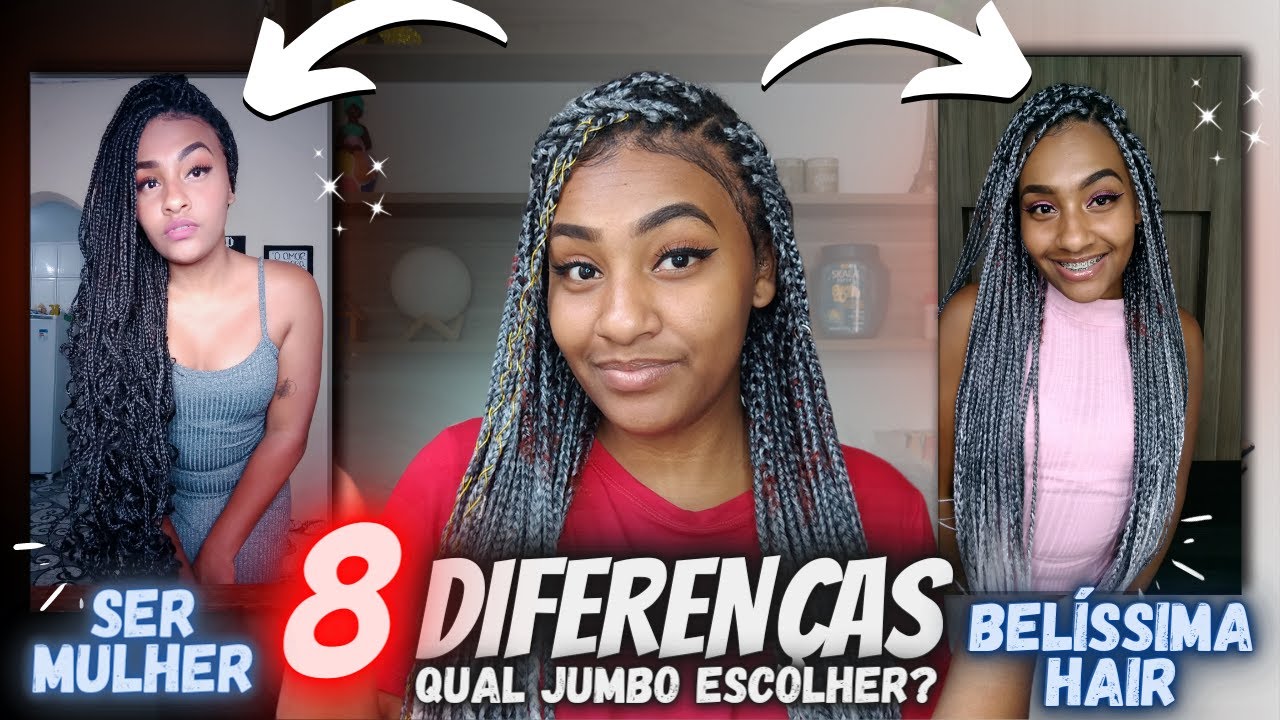 Cabelo Jumbo 400g Box Braids Jumbao Original Super X Trança